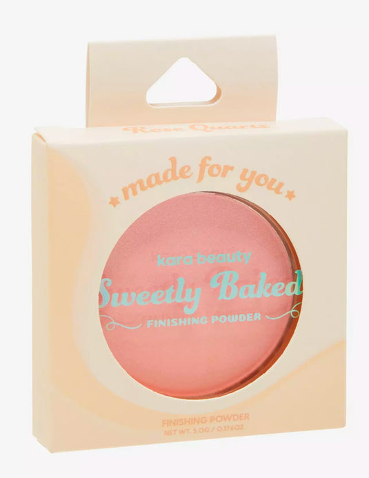 Face-Kara Sweetly Baked Finishing Powder Rose Quartz F2-25-1 (3pc bundle, $3.75 each)