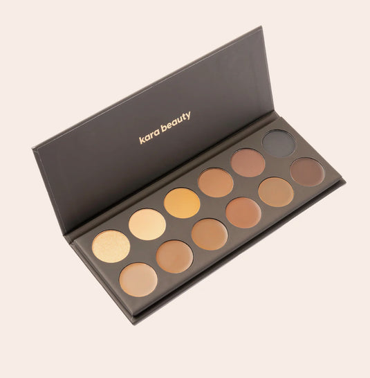 Eyebrows-Kara Professional Eyebrow Palette F9-16-1 ($9 each, 4pc bundle)