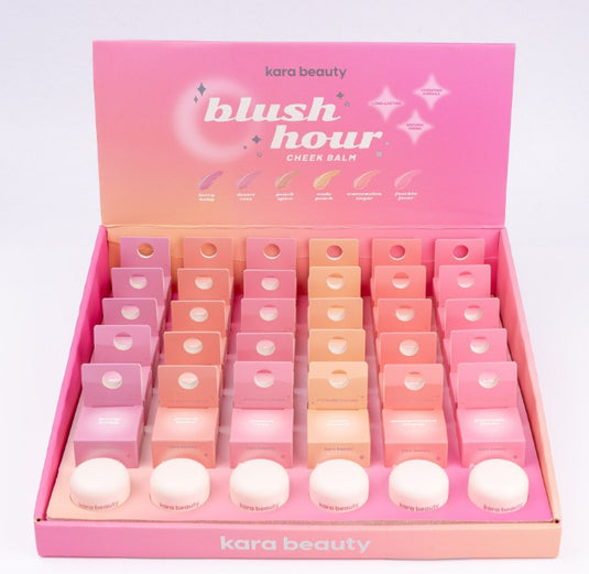 Face-Kara Beauty Blush Hour Cheek Balm Display F6-30-D ($4 each, 30pcs display)