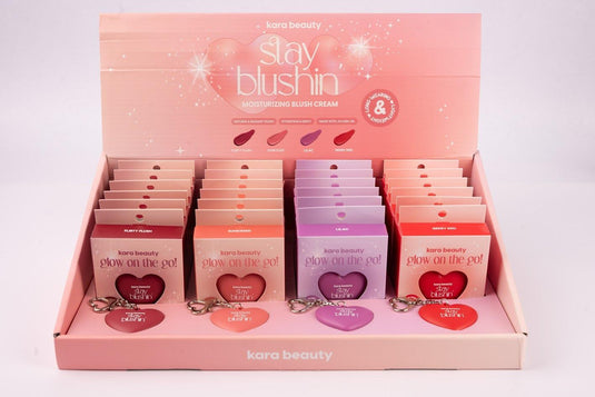 Face-Kara Beauty Stay Blushin’ Display ($4 each, 24pcs)