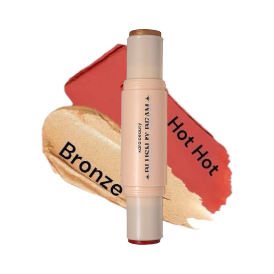 Face- Kara Blush N’ Beam Highlight & Blush Stick Bronze/Hot Hot F5-17-03 (3pc bundle, $4.25 each)