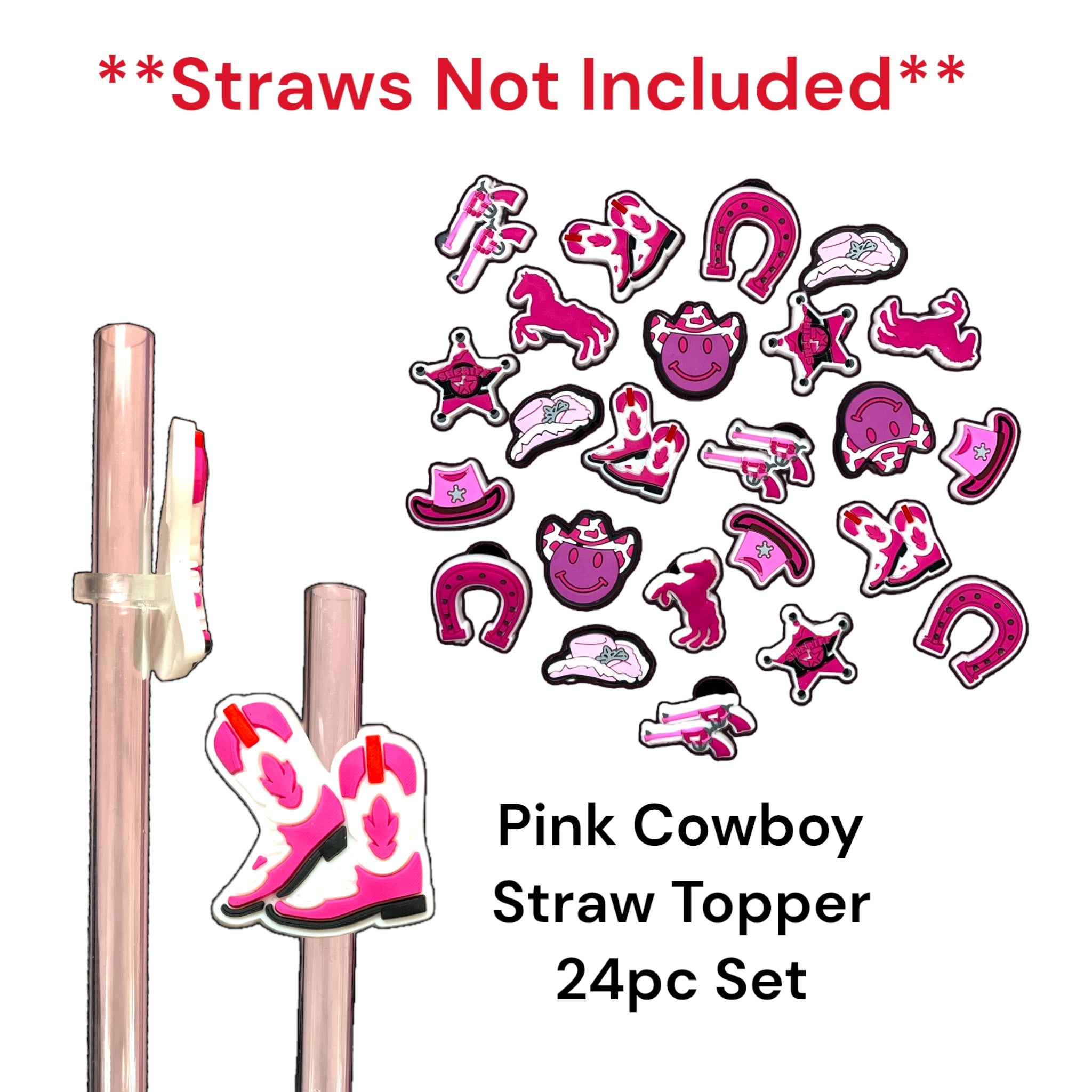 Straw Topper- Concha (24pc pack) – Secretbargainshop