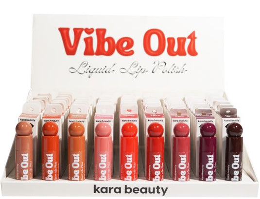 Lips- Kara Vibe Out Liquid Lip Polish Display L9-05-D (72pcs + Testers)