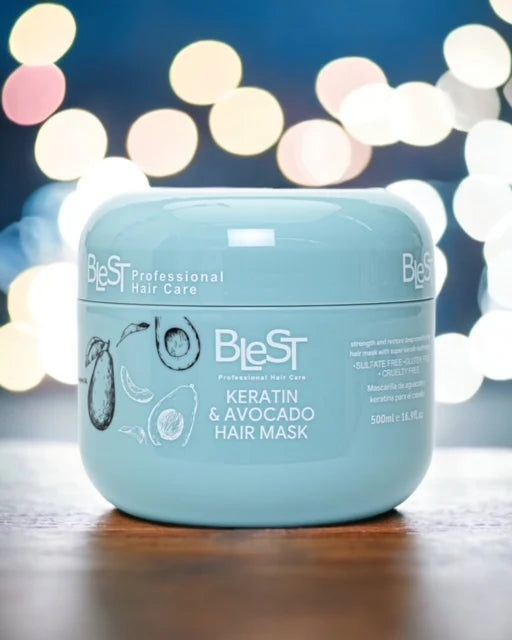 Hair-Blest Keratin & Avocado Hair Mask BH702 ($4.50 each, 4pc bundle)