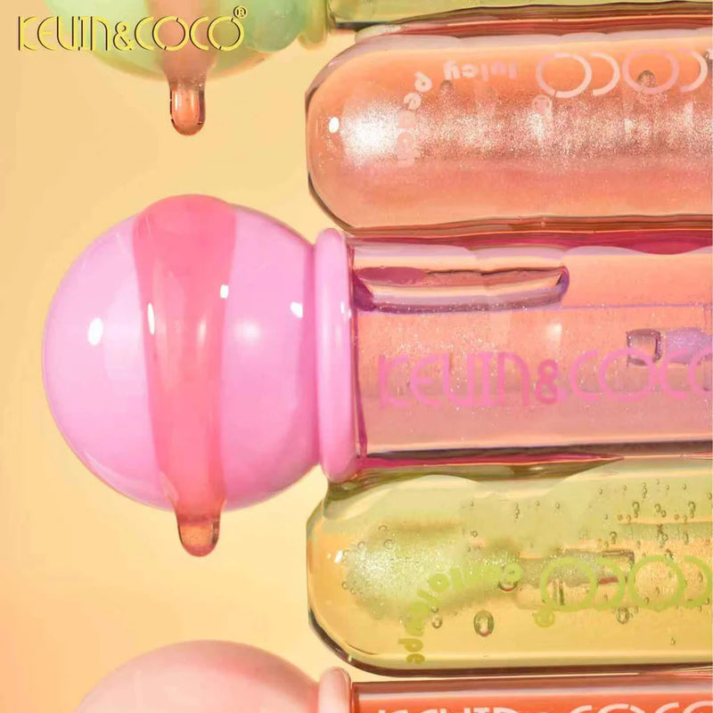 Load image into Gallery viewer, Lips-Kevin&amp;Coco Lip Glow Fruit Lip Gloss KC1137 ($1 each, 24pc display)
