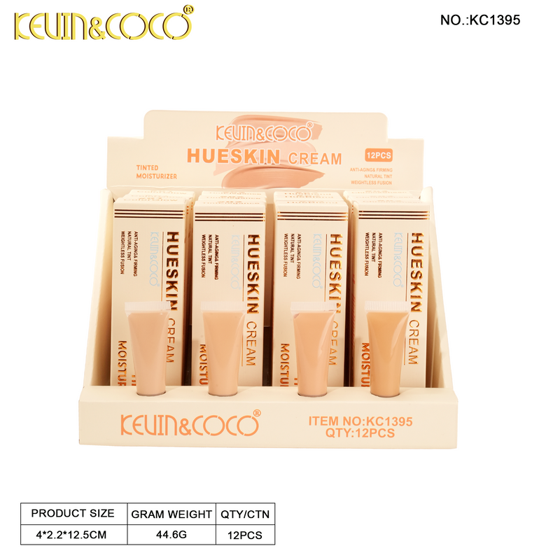 Load image into Gallery viewer, Skincare-Kevin&amp;Coco Hueskin BB Cream KC1395 ($2.25 each, 12pc display)
