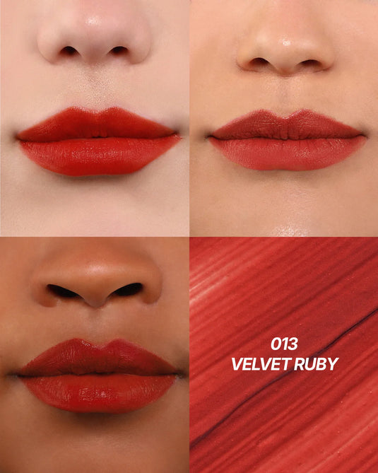 Lips-Moira Cushion Kiss Lip Cream-Velvet Ruby CKLC013 ($3 each, 3pc bundle)