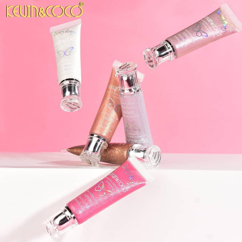 Load image into Gallery viewer, Face-Kevin&amp;Coco Liquid Glitter Eyeshadow and Highlighter KC248742 ($0.98 each, 24pcs display)
