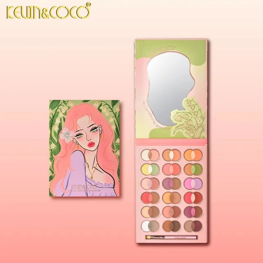 Eyes-Kevin&Coco Melody Breeze 54-Color Eyeshadow Palette KC1024 ($4.75 each, 4pc bundle)