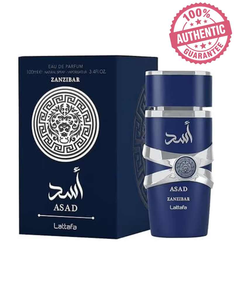 Load image into Gallery viewer, Perfumes- Asad Zanzibar by Lattafa Eau De Parfum 3.4oz/100ml  -100% Authentic
