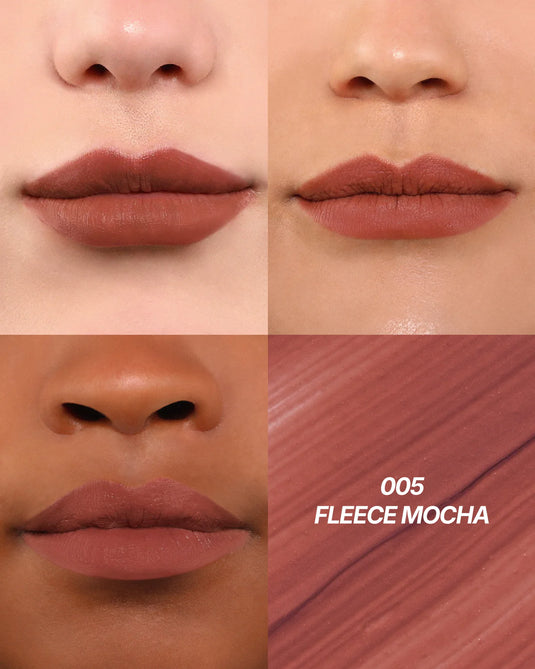 Lips-Moira Cushion Kiss Lip Cream-Fleece Mocha CKLC005 ($3 each, 3pc bundle)