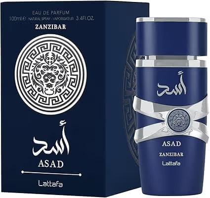 Load image into Gallery viewer, Perfumes- Asad Zanzibar by Lattafa Eau De Parfum 3.4oz/100ml (1pc)
