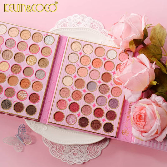 Face-Kevin&Coco Teddy Bear Girl Eyeshadow Palette KC1611 ($8.50 each, 4pc bundle)
