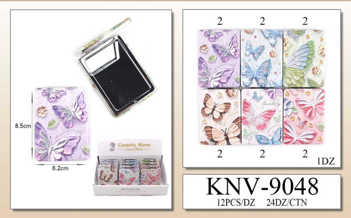 Novelties-Butterfly Cosmetic Compact Mirror KNV-9048