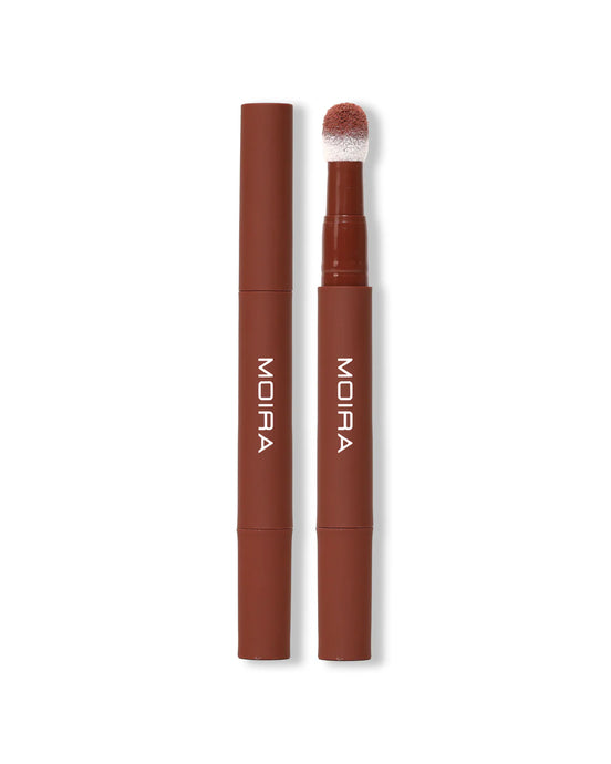 Lips-Moira Cushion Kiss Lip Cream-Leather Brown CKLC004 ($3 each, 3pc bundle)