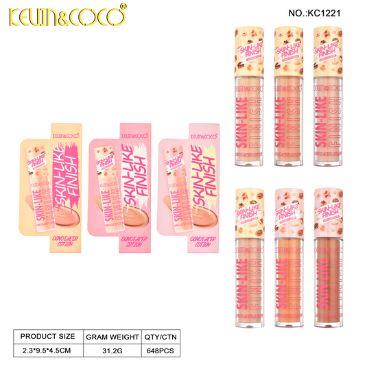 Face-Kevin&Coco Skin-Like Finish Concealer KC1221 ($1 each, 36pc display)