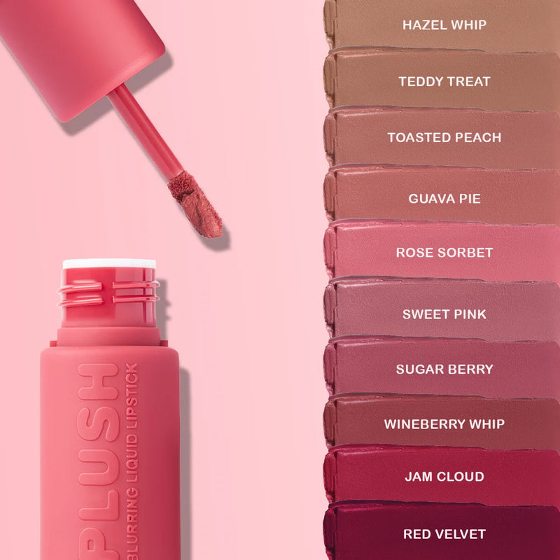 Load image into Gallery viewer, Lips-Beauty Creations Plush Collection Blurring Soft Matte Liquid Lipstick  #PLBLP ($3.50 each, 6pc bundle)
