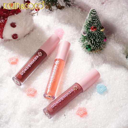 Face-Kevin&Coco Bear-y-Merry Lip Lover Gloss Set KC2082 ($2.50 each, 24pc display)