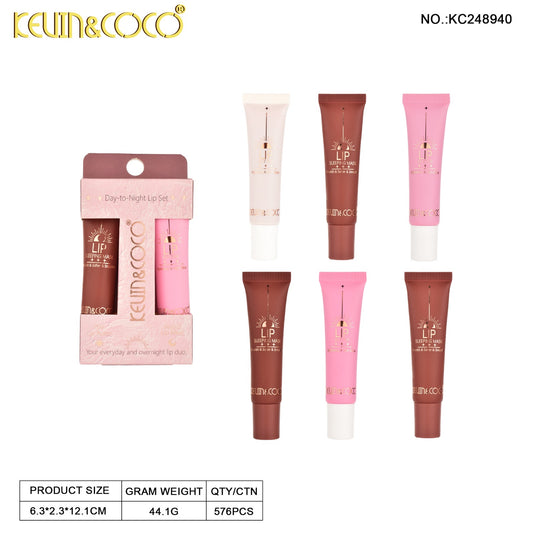 Lips-Kevin&Coco Day-To-Night Lip Set KC248940 ($1.50 each, 24pc display)
