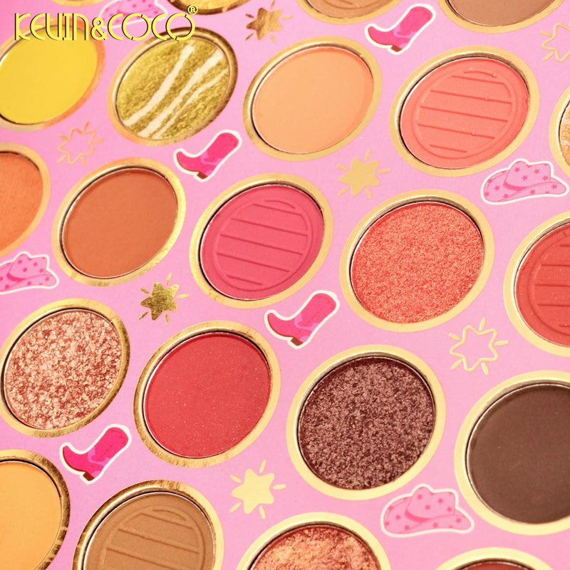 Load image into Gallery viewer, Eyes-Kevin&amp;Coco 117-Colors Face Palette KC1409 ($8 each, 4pc bundle)
