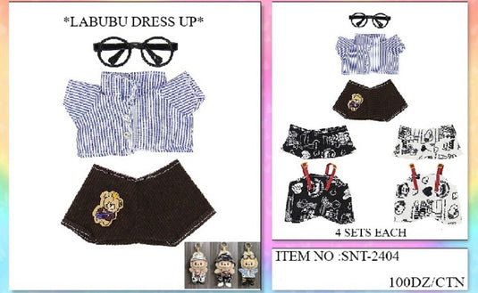 Novelties-Toy Clothes SNT-2404 (12pc pack)