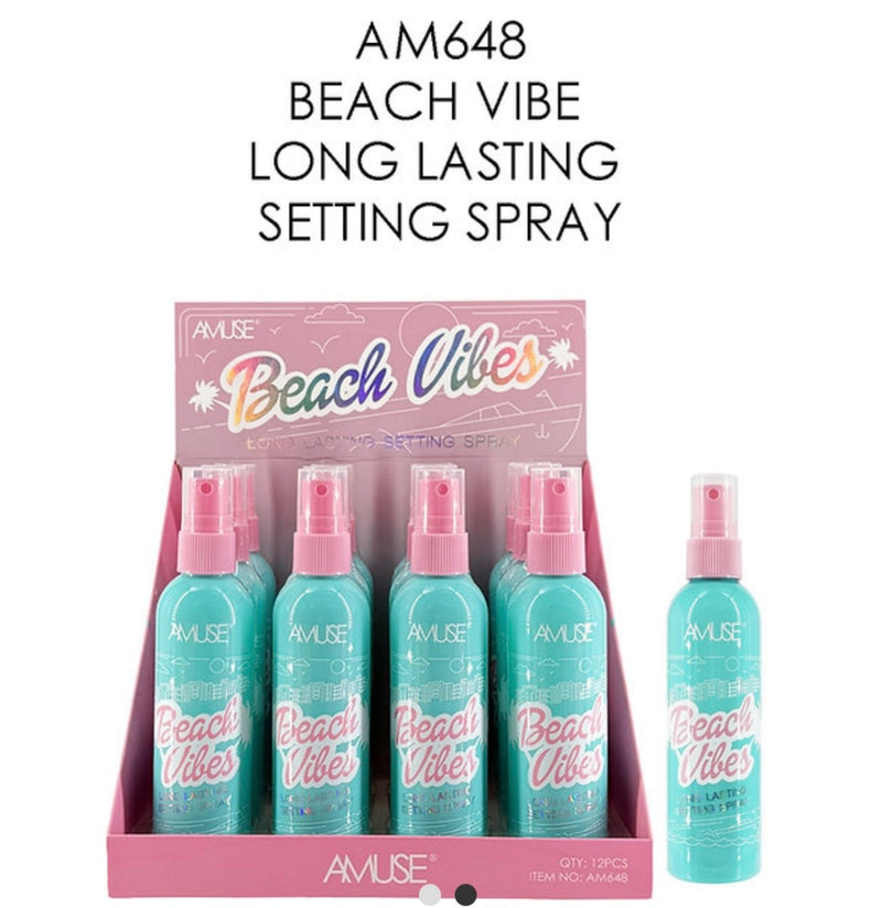 Load image into Gallery viewer, Face-Amuse Beach Vibes Long Lasting Setting Spray AM648 ($2.41 each, 12pc display)
