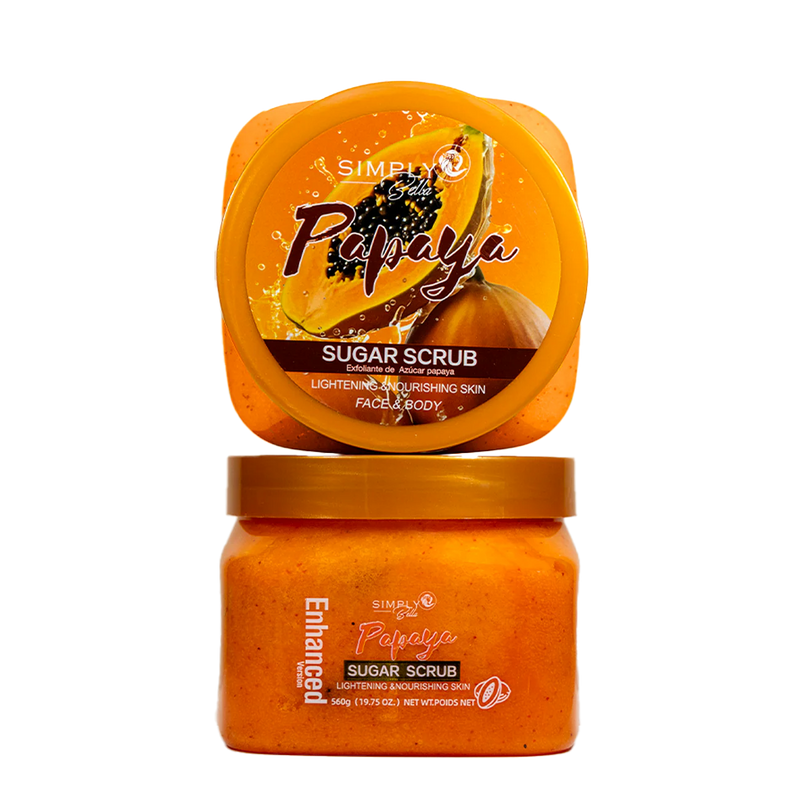 Load image into Gallery viewer, Skincare-Simply Bella Papaya Sugar Scrub SIB1006 ($2.50 each, 4pc bundle)
