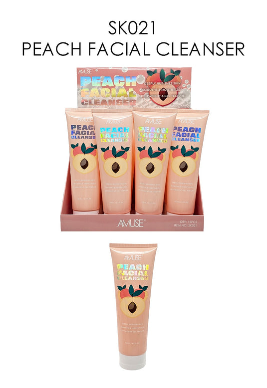 Skincare- Amuse Peach Facial Cleanser SK021 (12pc display, $2.25 each)