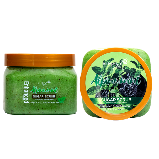 Skincare-Simply Bella Alpine Mint Sugar Scrub SIB1004 ($2.50 each, 4pc bundle)