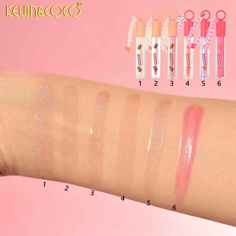 Load image into Gallery viewer, Lips-Kevin&amp;Coco Milkshake Lip Gloss KC1245 (24pc display)
