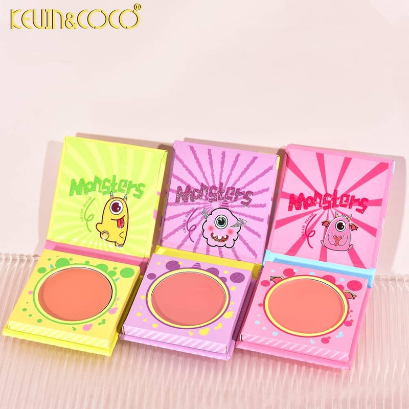 Load image into Gallery viewer, Face- Kevin&amp;Coco Monsters Cream Blush KC245673 (24pc display)
