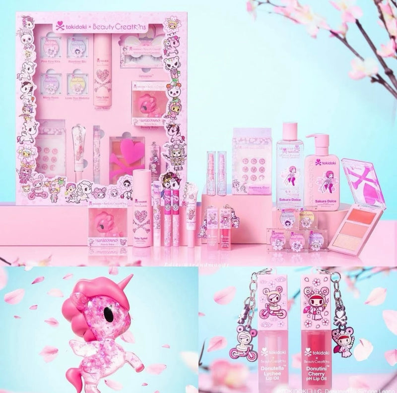 Load image into Gallery viewer, Face-Beauty Creations x Tokidoki Complete Display #DT-PDQ 6pcs of each &amp; 3pcs of spray

