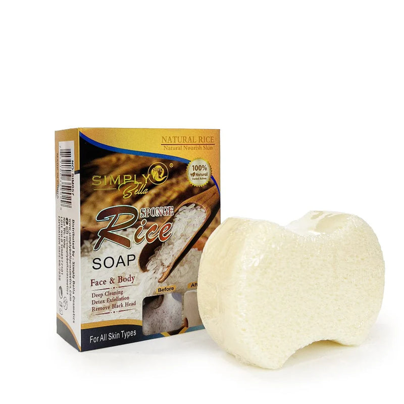 Load image into Gallery viewer, Skincare-Simply Bella Rice Sponge Soap SIM057 ($2 each, 24pc display)
