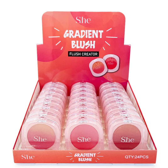 Face-She Makeup Gradient Blush GB1044 ($1 each, 24pc display)