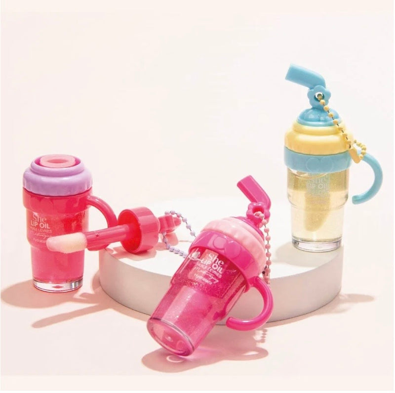 Load image into Gallery viewer, Lips-She MakeupTumbler Lip Oil LO1098 ($1 each, 36pc Display)
