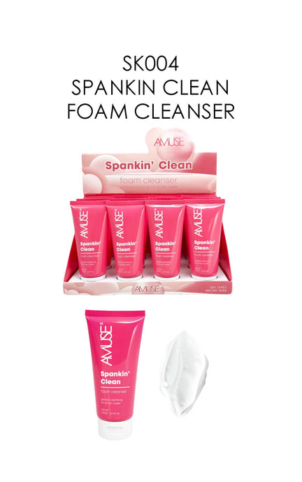 Skincare- Amuse Spanking Clean Foam Cleanser SK004(12pc box)