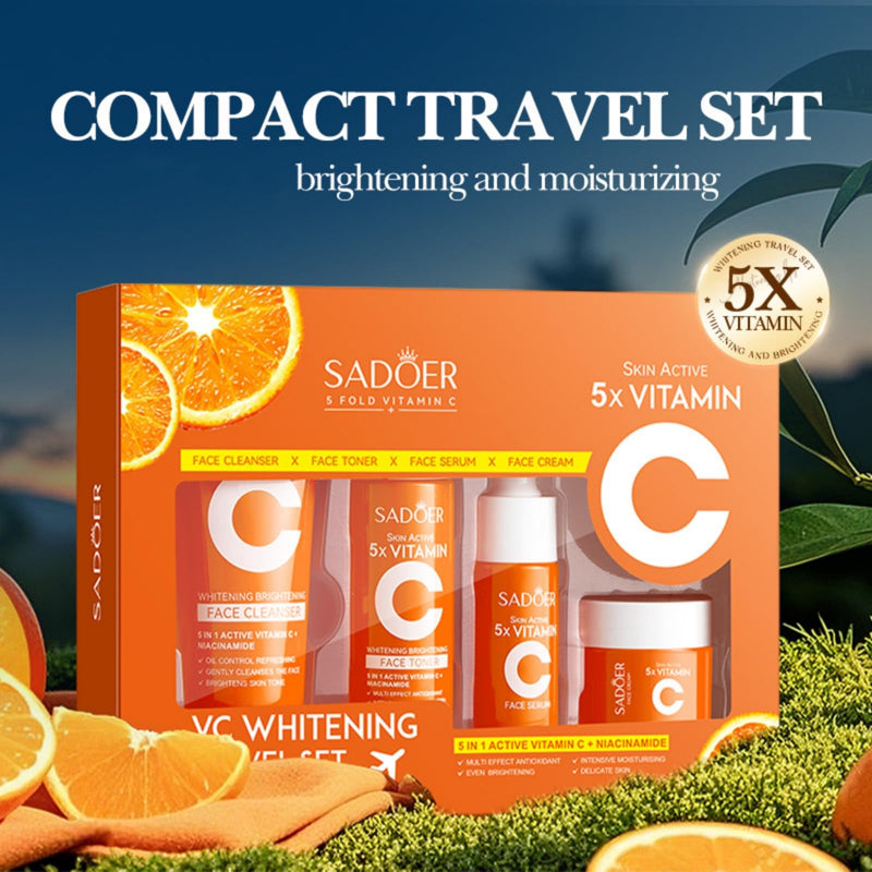 Load image into Gallery viewer, Skincare-Sadoer 5x Vitamin C Travel Set ($5.25 each, 4pc bundle)
