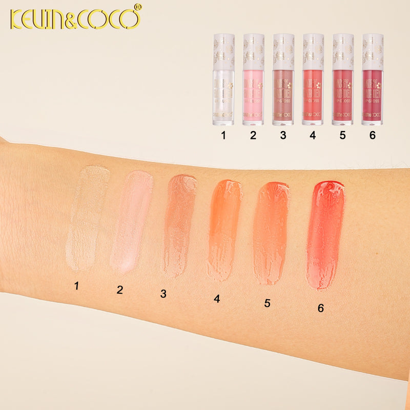 Load image into Gallery viewer, Lips-Kevin&amp;Coco Daysi Garden Collection Lip Gloss KC1347 ($1 each, 36pc display)
