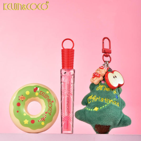 Lips-Kevin&Coco Christmas Lip Balm & Lip Oil Gift Set KC1149 ($2.75 each, 6pc display)