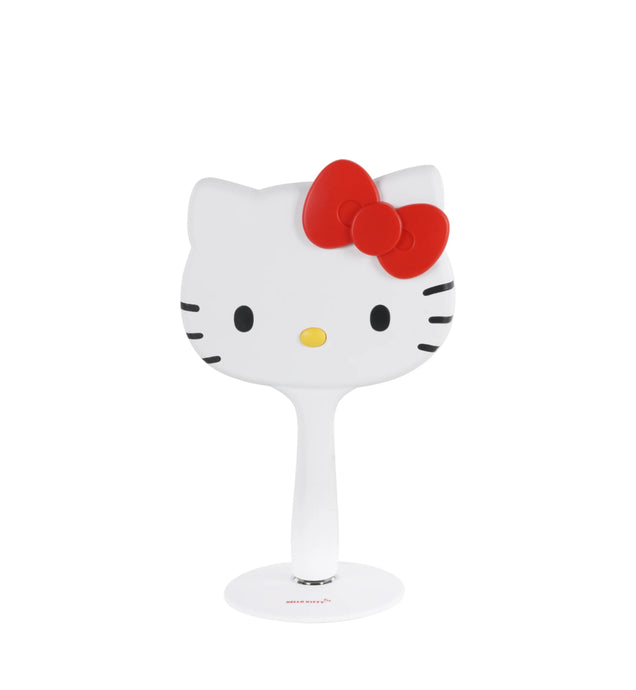 Novelties- Impressions Hello Kitty LED Handheld Makeup Mirror with Standing Base IVMM-HKLV201-WHT (1pc)