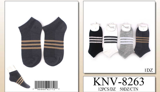 Accessories- Boy socks KNV-8263 (12pc pack)