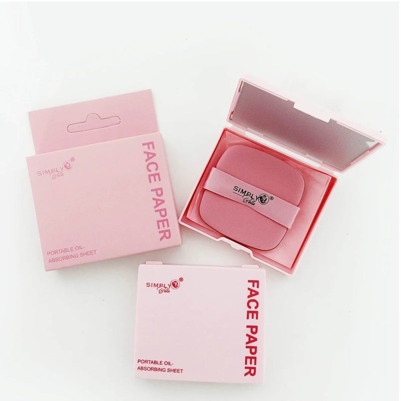 Load image into Gallery viewer, Face-Simply Bella Face Paper Portable Oil Absorbing Sheets STB020 ($1.25 each, 12pc bundle)
