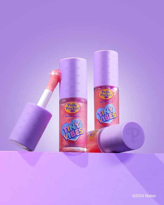 Lips-Beauty Creations X Polly Pocket Tiny Vibes Lip Ol #PP-LO (4pc Bulk, $3.50 each)