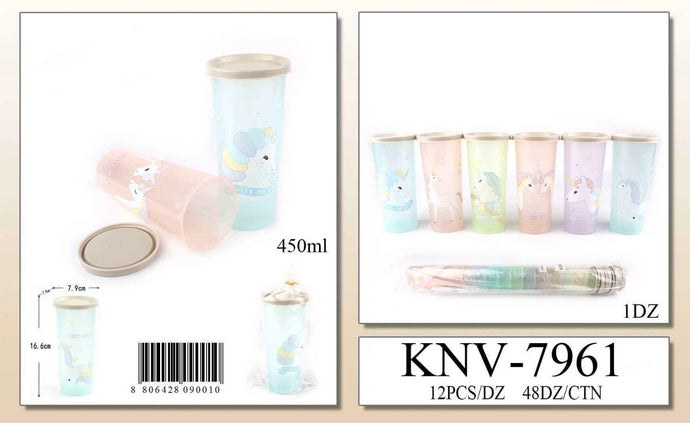 Novelties- Unicorn Cups KNV-7961 (12pc bundle)