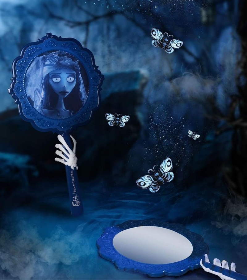 Load image into Gallery viewer, Novelties- Beauty Creations Corpse Bride Learn Your Vows Handheld Mirror BCCB-HHM (3pc bundle, $11 each)
