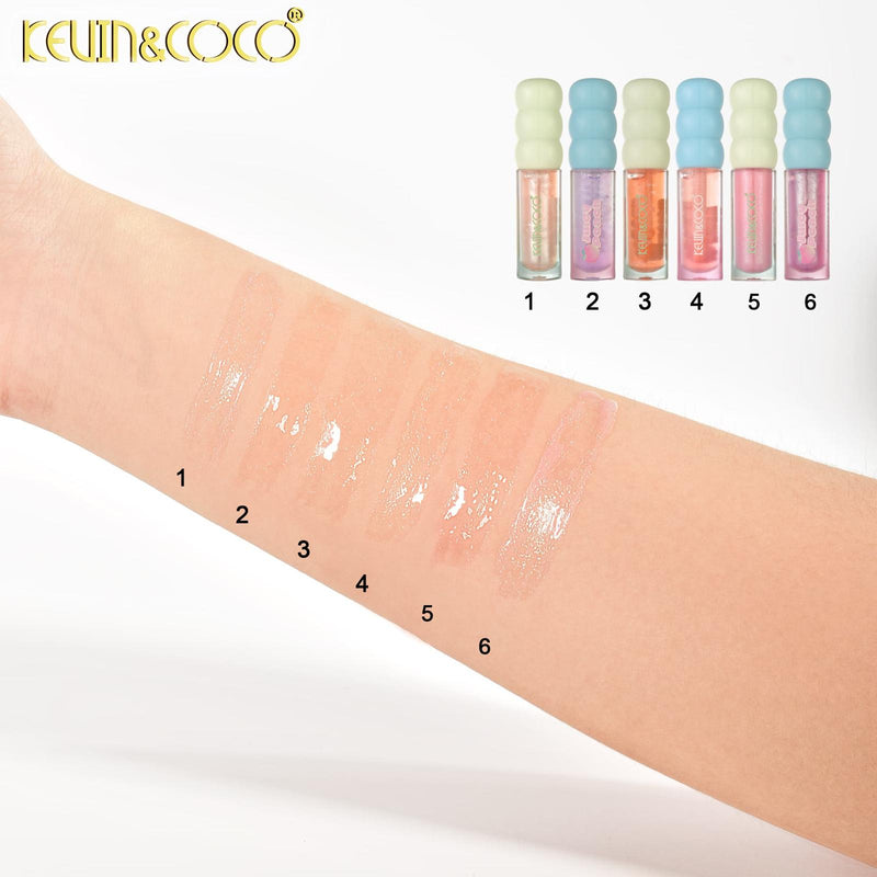 Load image into Gallery viewer, Lips-Kevin&amp;Coco Fruit Fiesta  Lip Gloss KC259404 ($1.25 each, 24pc display)
