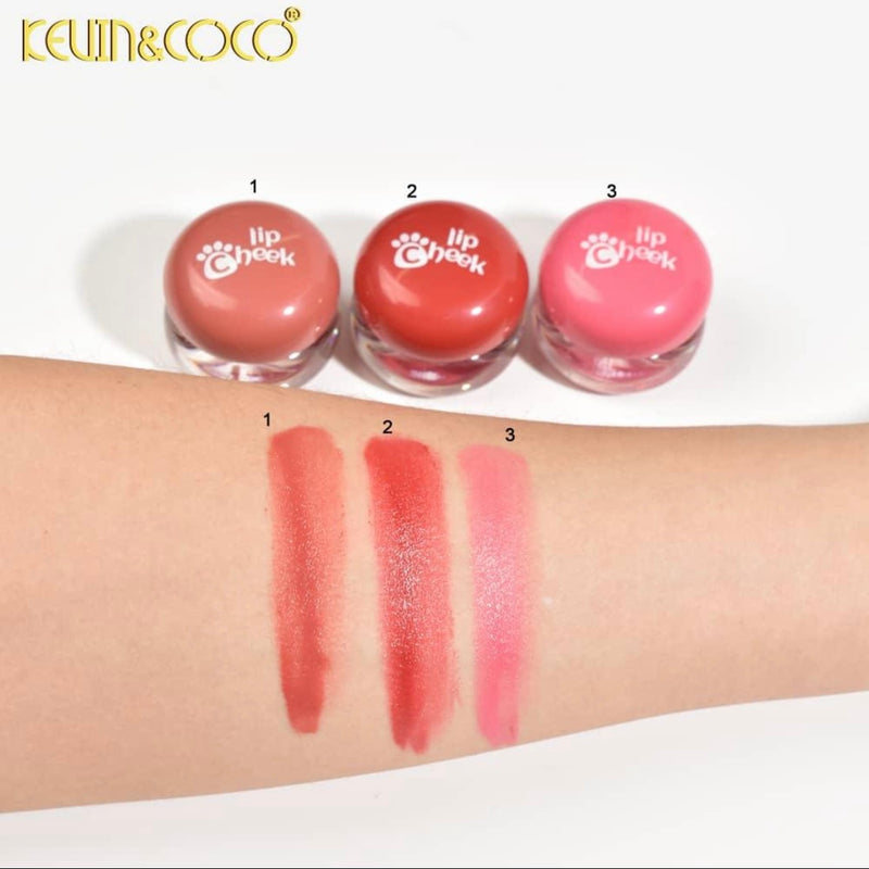 Load image into Gallery viewer, Lips-Kevin&amp;Coco Pudding Lip Cheek Balm KC247875 ($1.50 each, 12pcs display)
