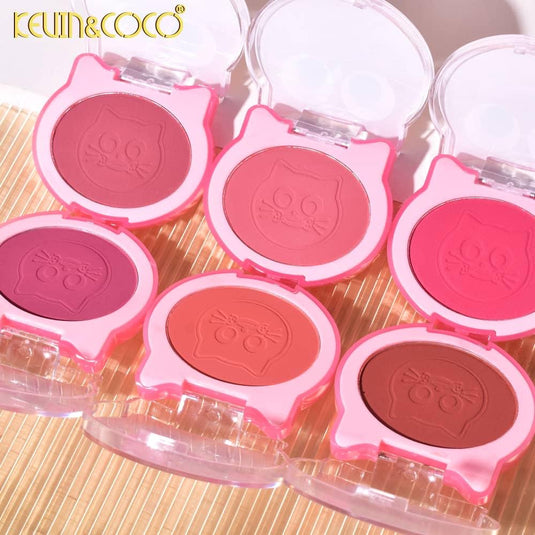 Face- Kevin&Coco Cat Toast Blush KC245772 (24pc display, $1 each)