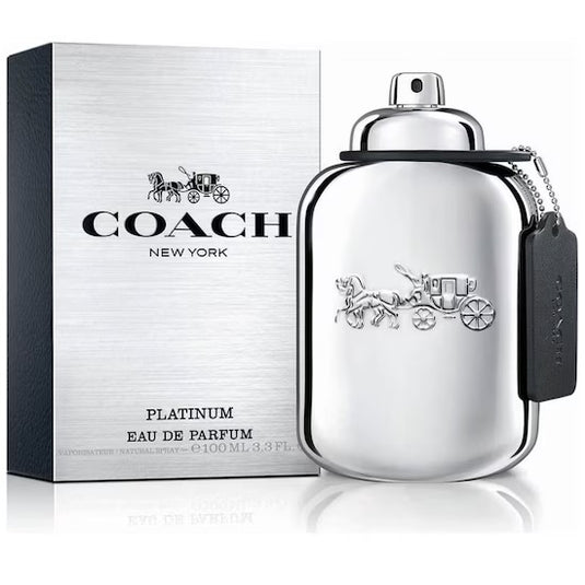 Perfumes- Platinum By Coach Eau De Parfum 3.4oz/100ml