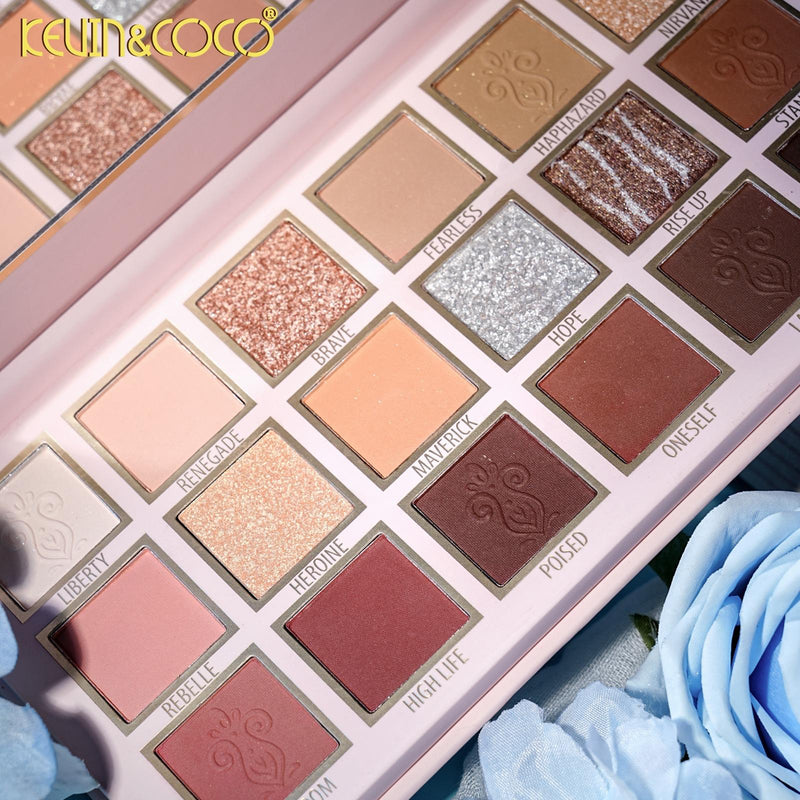 Load image into Gallery viewer, Eyes-Kevin&amp;Coco Nightingale Graden Eyeshadow Palette KC1468 ($3 each, 6pc display)
